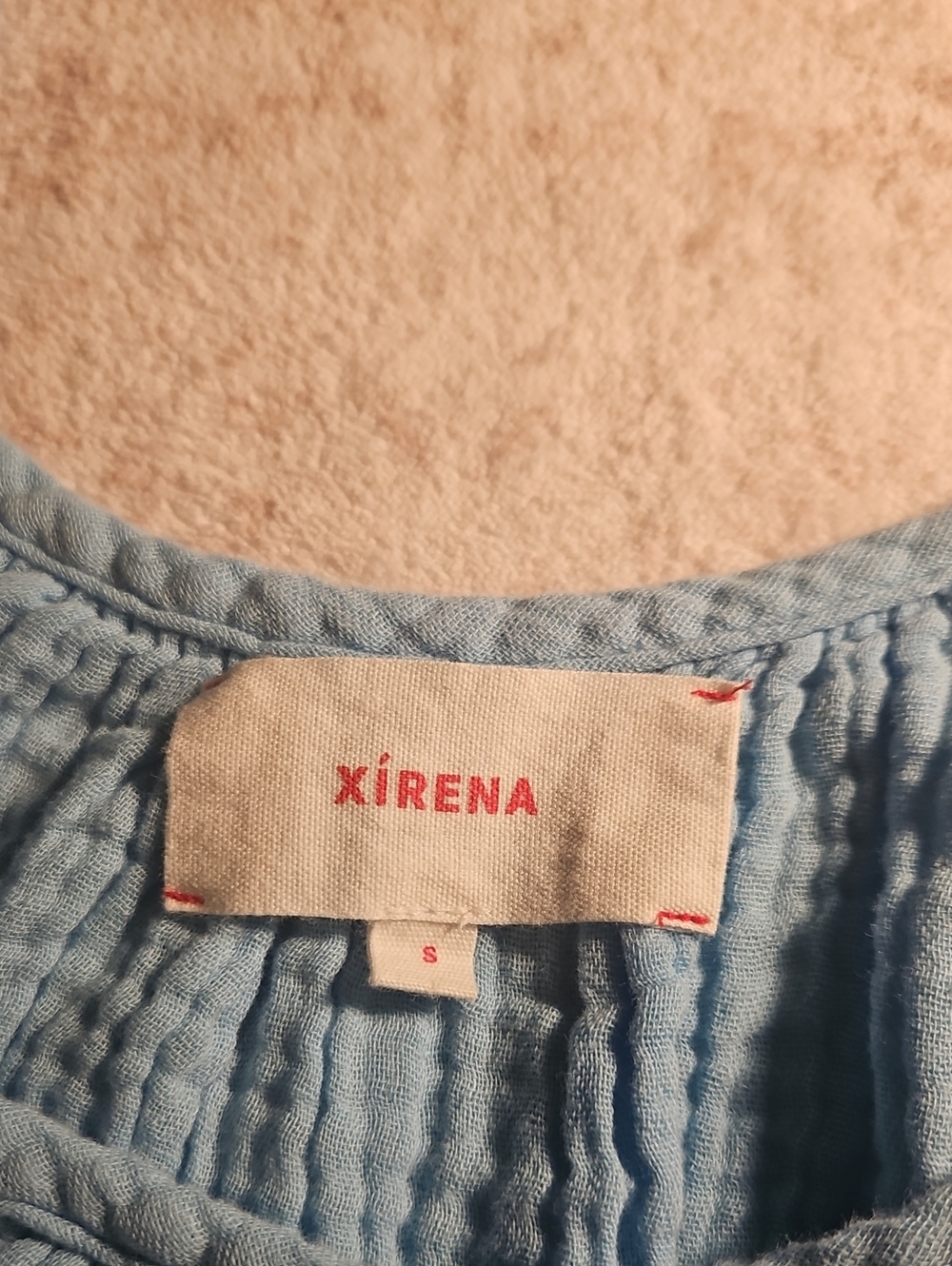 Xirena Rue Top In Light Blue - Picture 2 of 4